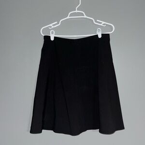 Calvin Klein Black Skater Skirt